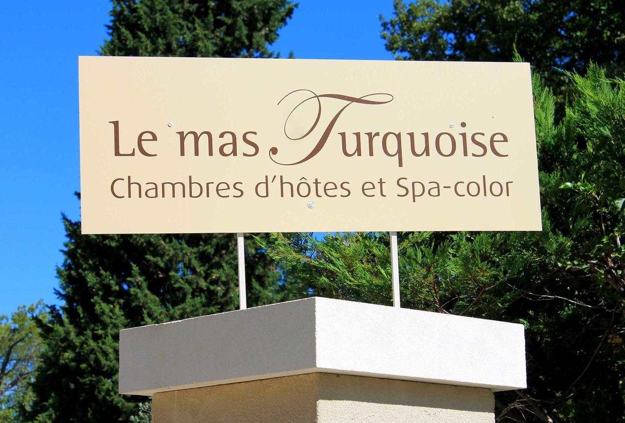 Le Mas Turquoise, B&B Spa-Color Inclus Bédarrides Eksteriør bilde